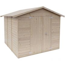 Alce - Stefy3 238x245 cm maison en bois certifiée pefc jardin terrasse balcon