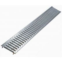 Grille en acier galvanisé pour caniveau MEA gard ii 120x1000mm