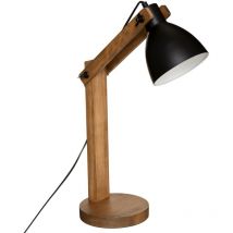 Stehlampe cuba, h. 56 cm, Holz