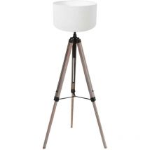 Stehlampe - Triek - holz - holz leinen metall - ø 75cm - Mexlite