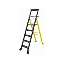 Centaure - Profi Stehleiter 6 Stufen - Maximale Arbeitshöhe 3.32m - 449206