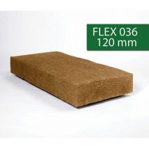 STEICO flex 036 1220x575 panneaux isolants laine de bois 120mm R3.3 - paquet(s) de 2,81 m²