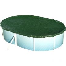 Abdeckplane 'Extra' für ovale Swimming Pool Stahlwandbecken, blau, 640 x 360 cm - Steinbach