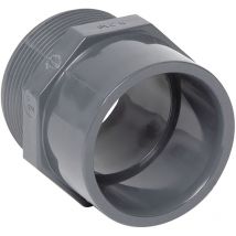 Steinbach pvc Übergangsmuffennippel pn 10 d (di) 50 (40) ag 2 Übergangsmuffennippel