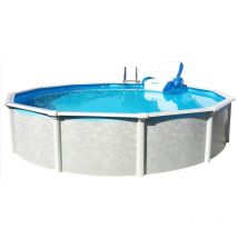 Steinbach Stahlwand Swimming Pool Set "Grande rund", Ø 732 x 135 cm, ohne Zubehörset