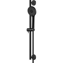 Steinberg Armaturen - Steinberg 340 - Brausegarnitur: Handbrause, Stange Und Schlauch, 3 Strahlarten, Schwarz 340 1601 S
