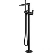 Steinberg Armaturen - Steinberg 340 - Miscelatore a pavimento per vasca da bagno, nero 340 1162 s