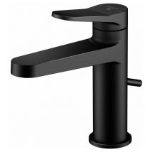 Steinberg 340 - Miscelatore da lavabo, con sistema di scarico, nero 340 1000 s