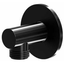 Steinberg Armaturen - Steinberg 100 - Presa d'acqua a muro, nero opaco 100 1660 s