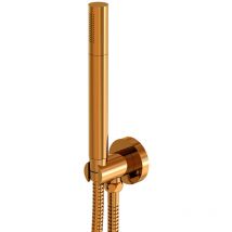 Steinberg Armaturen - Steinberg 100 - Brausegarnitur: Duschkopf, Halter Und Schlauch, Rose Gold 100 1670 Rg