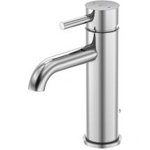 Steinberg Armaturen - Steinberg Serie 100 mitigeur lavabo 1001755 projection 128mm, hauteur 209mm, avec garniture de vidage 2000 2000 /4", chromé