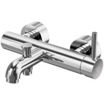 Steinberg Serie 100 Wannenarmatur, Aufputz, G1/2, Ausladung: