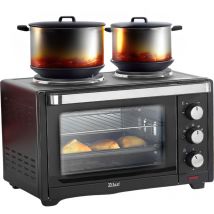 Zilan - Minibackofen 28 Liter Kleiner Backofen Mini Oven 3200 w 100-230°C