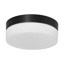 Plafones Ikaro - negro - metal - 18 cm - Integrado (led) - 1362ZW - Negro - Steinhauer