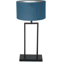 Steinhauer - lampe de table Stang - noir - métal - 30 cm - E27 (grande raccord) - 3863ZW - Noir