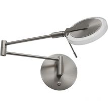 Wandlamp Turound - leinen - metall - 2733ST - Leinen - Steinhauer