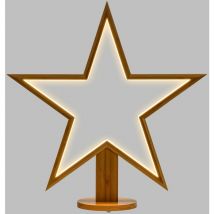 Stella con Base H55cm LED BIANCO CALDO