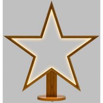 Lotti Importex - Stella con Base H35cm led bianco caldo