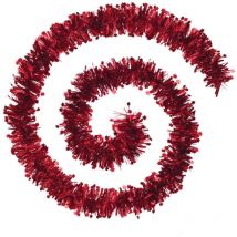 Stella di natale ghirlanda rossa laser 100x6x2m - Feeric lights & christmas