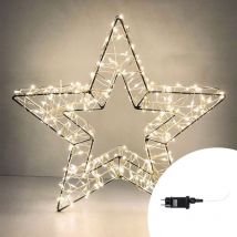 Stella luminosa 58cm 900 Led Bianco Caldo Wisdom