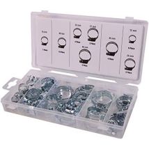 Benson – 40 Klammern Set – verschiedene Größen und Formen – hochwertige Materialien – ideal für Heimwerker und Profis