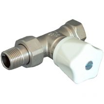 Hr Handregulierventil dn 15 1/2', pn 10 Durchgangsausführung,Handrad Weiß - Oventrop