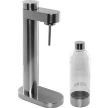 Machine à gazéifier l'eau – Acier inoxydable – Design minimaliste – Largeur : 11,5 cm – Stelton