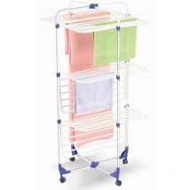 Stendibiancheria a torre in acciaio New York 3 piani