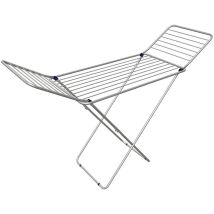 Stendibiancheria Pieghevole Gimi Alucom X Legs Argentato Acciaio Alluminio (20 M)