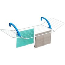 Dino Extra da Balcone – 180 x 55 x 22 cm – Capacità di stenditura 18 metri – Casabriko