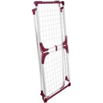 Stendibiancheria Summer Dry, asciugabiancheria pieghevole, lunghezza di asciugatura 20m, Metallo, 171x88x54 cm, Bianco - Rosa - Wenko
