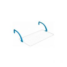 Stenndibiancheria Rapid Kleiderbügel in Stahl und Harz mit verstellbaren Armen und zusammenfalten Gimi Polar 100