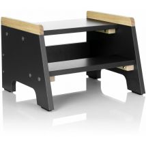 Love For Sleep - Step Stool The Original (Anthracite/Pine) - Anthracite/Pine