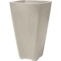 Step 2 - Step2 Bridgeview - Pot de Fleur Grand - B ton Jardini re Balcon L ger et Facile d placer - Plastique rotomoul - 42,8 x 42,8 x 66 cm