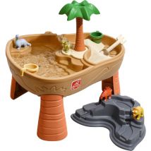 Step 2 - Step2 Dino Dig Table de jeu Sable et Eau Avec Kit d Accessoires de 7 Pi ces Table Activit Enfant Eau pour le jardin