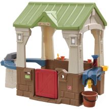 Step2 Great Outdoors Maison Enfant en Plastique Maison de Jeux pour l ext rieur / jardin Maisonnette / Cabane de Jeu