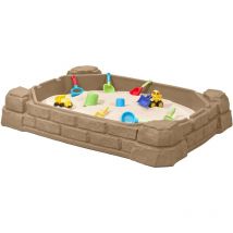 Step 2 - Step2 Naturally Playful Bac Sable Enfant Bac Sable pour Enfants en Plastique avec Couvercle
