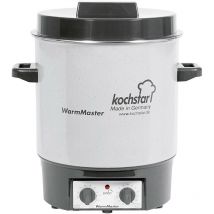 Einkochautomat WarmMaster S mit Uhr 27 l Ø35cm steingrau/weiß
