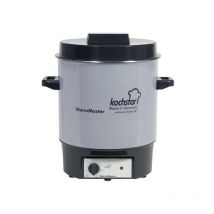 Kochstar - Einkochautomat WarmMaster ohne Uhr 27 l Ø35cm steingrau/weiß