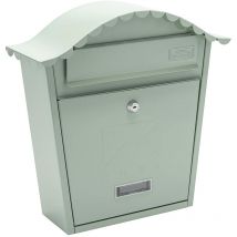 Burg-Wachter Cassetta Postale Classica Char Grn MB01CG, Chartwell Verde, 36x37x13cm