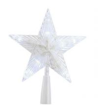 Sternförmiger Zweig-haarschmuck Mit 7 Leds (3 Leds Blinken In Kaltweiß), 20 Cm Hoch X 17,5 Cm Breit Blachère Illumination
