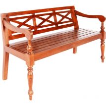 Dakota Fields - Stetson Wooden Bench by Brown