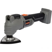 Bricoline - Herramienta multifuncional Sthor 20V 9000min, sin batería ni cargador, ideal para tareas de corte, lijado y más, diseño compacto y