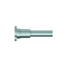 Croydex Adhesive Shower Curtain Telescopic Rod, 110cm - 260cm, Chrome