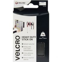 VELCRO VEL-EC60239 Klettband zum Aufkleben Haft- und Flauschteil, extrastark (L x B) 100 mm x 50 mm