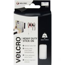 VEL-EC60240 Klettband zum Aufkleben Haft- und Flauschteil, extrastark (l x b) 100 mm x 50 mm - Velcro