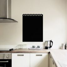 Sticker ardoise tableau noir - stickers muraux adhésif effaçable - ardoise - 75x55cm