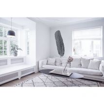 Sticker Autocollant Photo Géant Plume Tachetée 60x175cm Déco Murale - Idée Cadeau Originale
