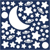 Taccastacca stickers glow m brillastelle - decoro Crearreda