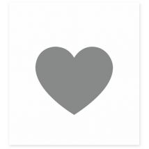 Sticker Coeur pour décoration murale personnalisée